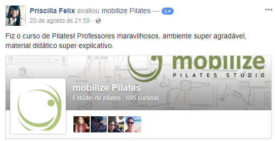 Curso de Pilates em Curitiba